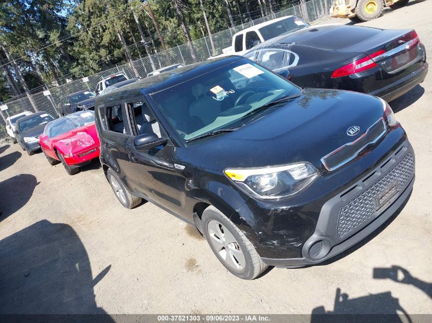 2015 KIA SOUL BASE - KNDJN2A27F7762579