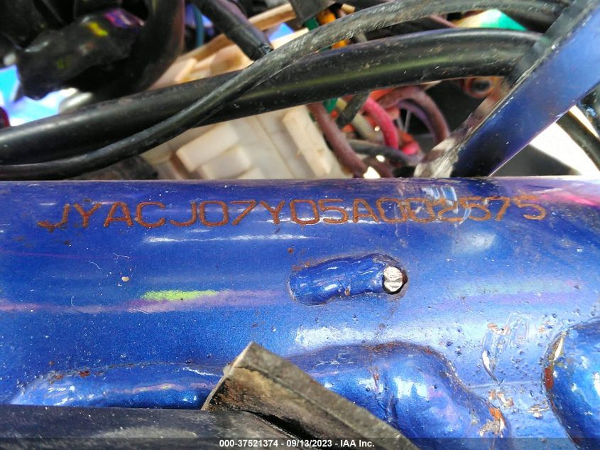 2005 YAMAHA WR450 F - JYACJ07Y05A002575