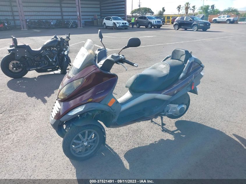 2007 PIAGGIO MP3 ZAPM479M875001042