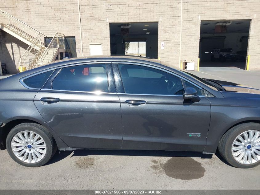 2015 FORD FUSION ENERGI SE LUXURY - 3FA6P0PU4FR264755