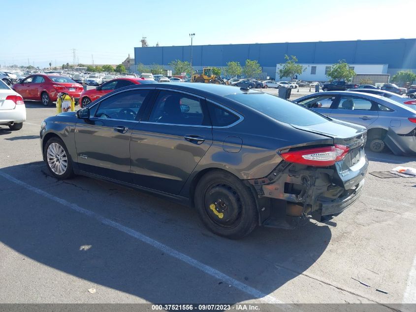 2015 FORD FUSION ENERGI SE LUXURY - 3FA6P0PU4FR264755