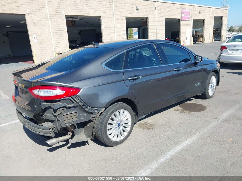 2015 FORD FUSION ENERGI SE LUXURY - 3FA6P0PU4FR264755