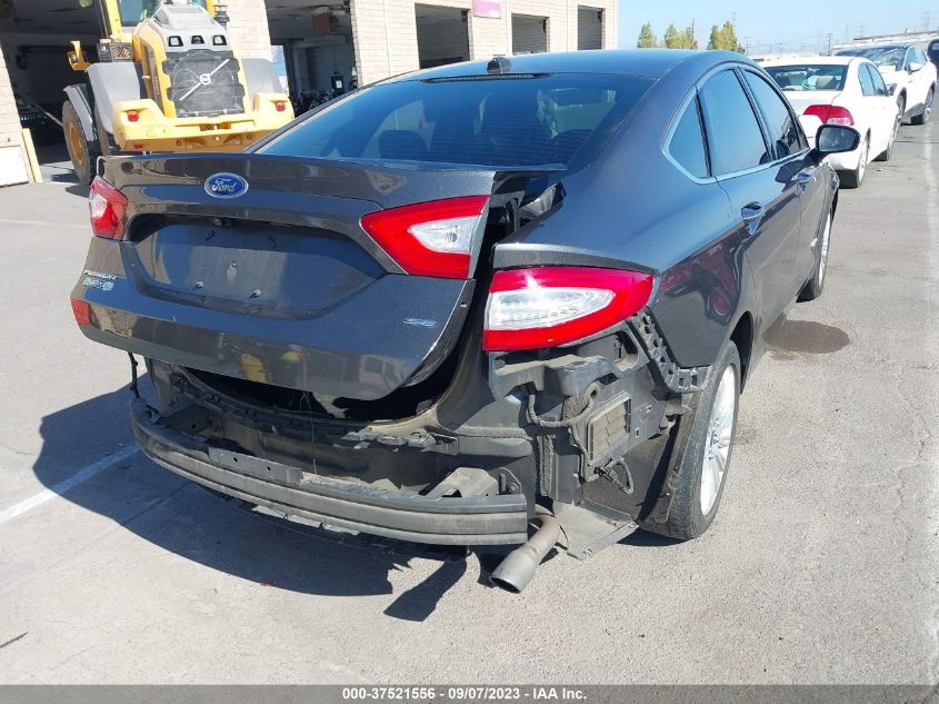 2015 FORD FUSION ENERGI SE LUXURY - 3FA6P0PU4FR264755
