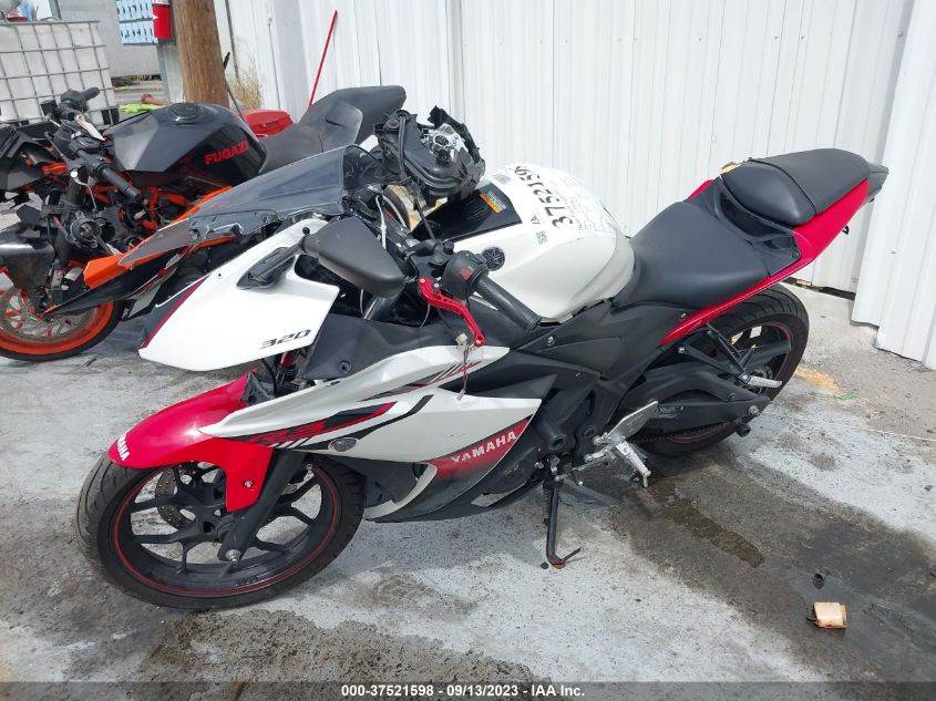 2016 YAMAHA YZFR3 MH3RH06Y1GK009979