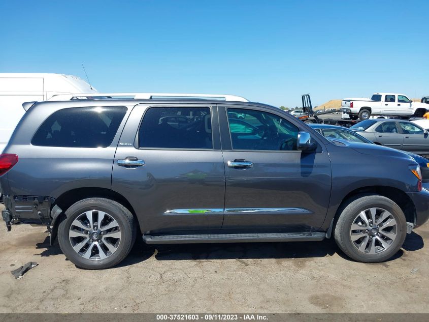 2019 TOYOTA SEQUOIA LIMITED - 5TDJY5G14KS173111