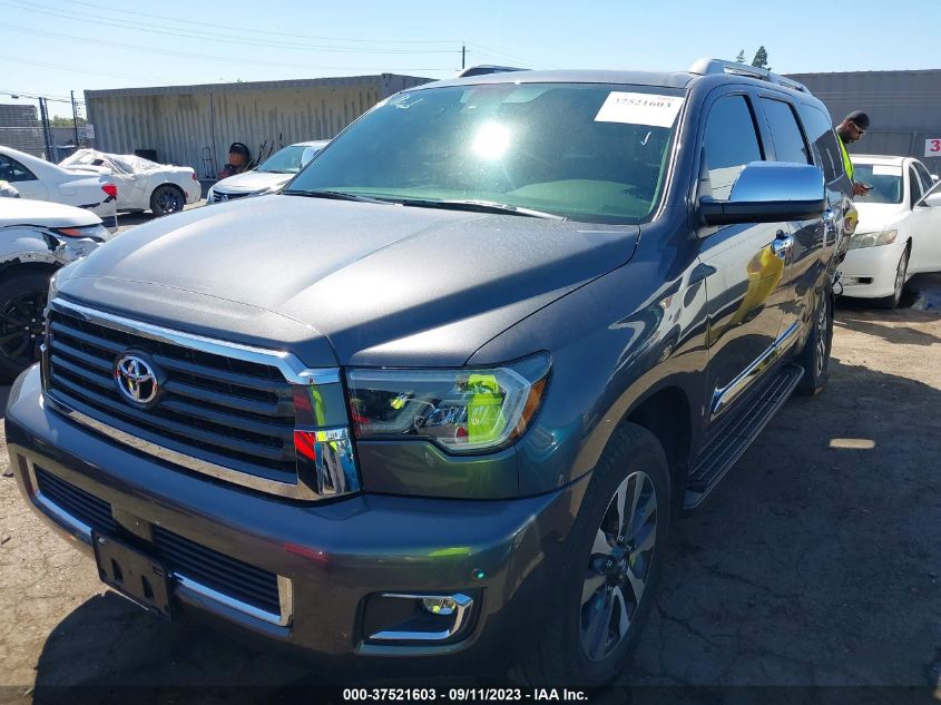 2019 TOYOTA SEQUOIA LIMITED - 5TDJY5G14KS173111