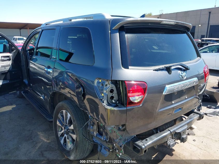 2019 TOYOTA SEQUOIA LIMITED - 5TDJY5G14KS173111