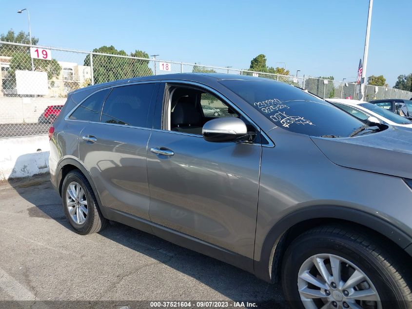 2019 KIA SORENTO L - 5XYPG4A36KG513261