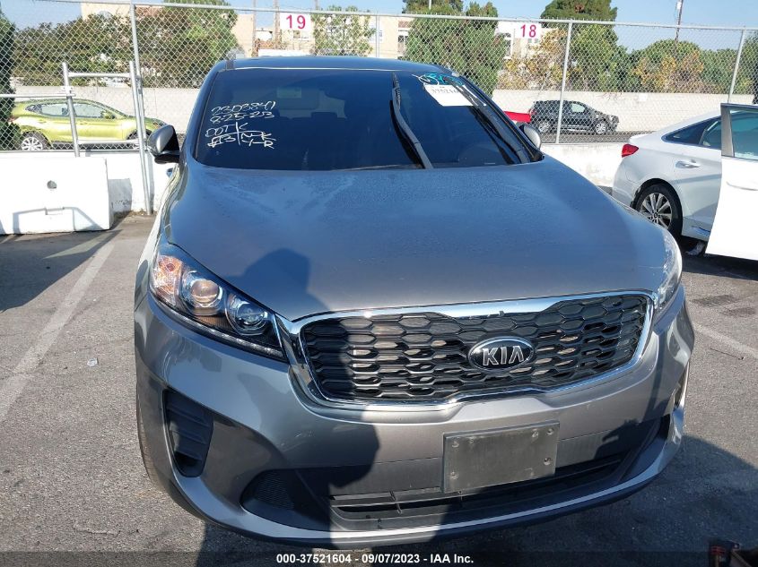 2019 KIA SORENTO L - 5XYPG4A36KG513261