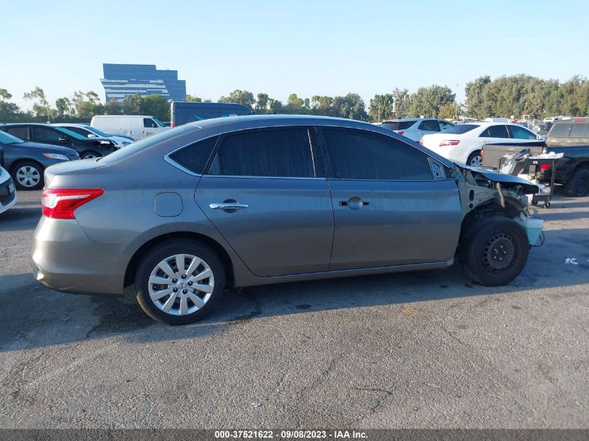 2016 NISSAN SENTRA S - 3N1AB7AP2GY269672