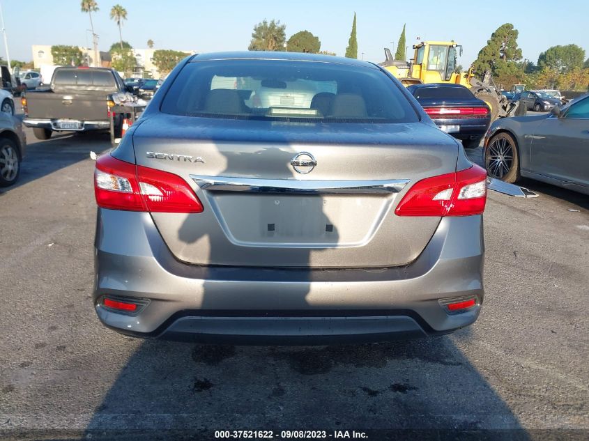 2016 NISSAN SENTRA S - 3N1AB7AP2GY269672