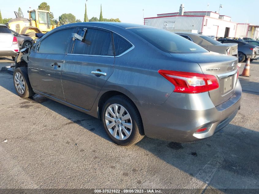 2016 NISSAN SENTRA S - 3N1AB7AP2GY269672