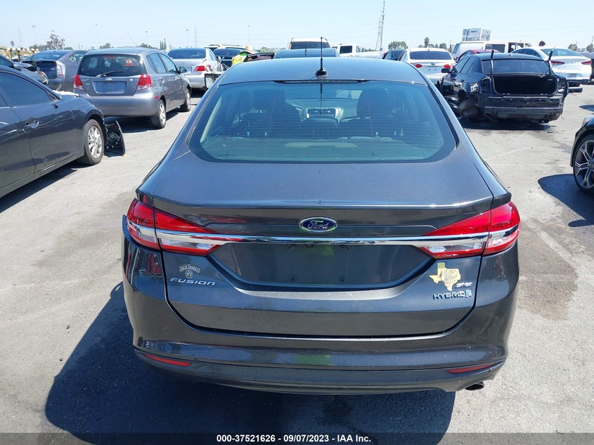 VIN 3FA6P0LU6JR173100 2018 FORD FUSION HYBRID SE