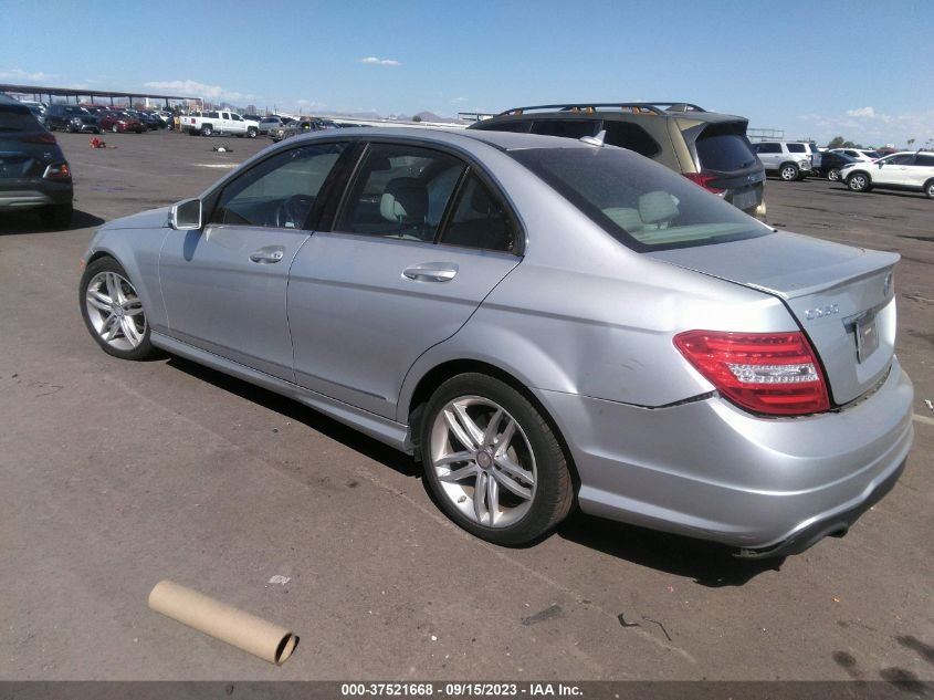 2014 MERCEDES-BENZ C 250 SPORT/LUXURY - WDDGF4HB9ER302776