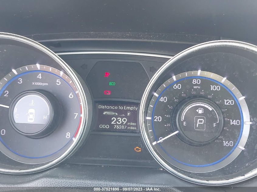 2013 HYUNDAI SONATA GLS - 5NPEB4AC9DH765992