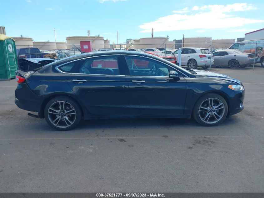 2014 FORD FUSION TITANIUM - 3FA6P0K90ER117141