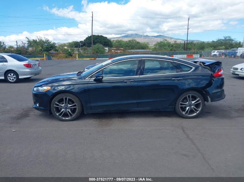 2014 FORD FUSION TITANIUM - 3FA6P0K90ER117141