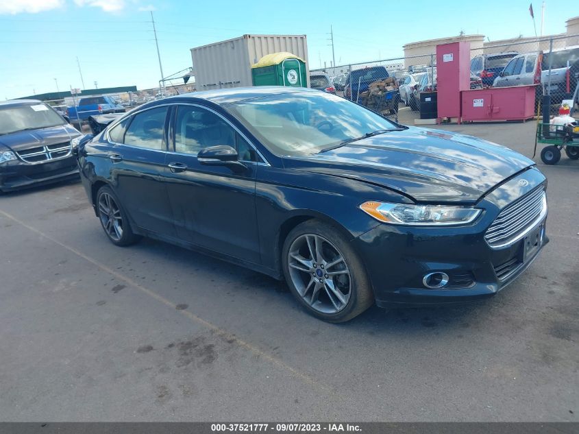 2014 FORD FUSION TITANIUM - 3FA6P0K90ER117141