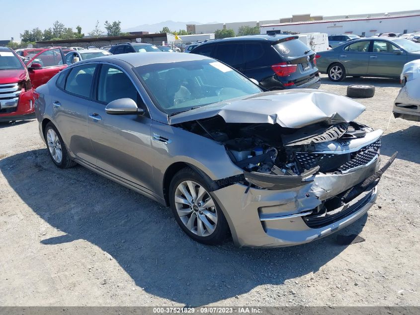 2018 KIA OPTIMA EX - 5XXGU4L30JG206774