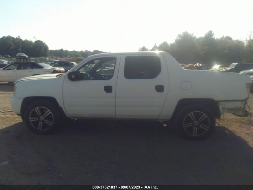 2014 HONDA RIDGELINE SPORT - 5FPYK1F7XEB010459