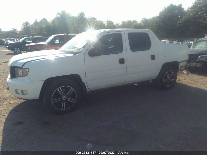 2014 HONDA RIDGELINE SPORT - 5FPYK1F7XEB010459