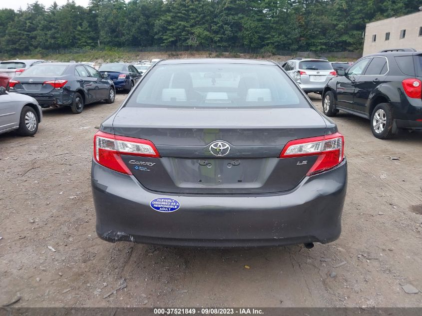 2013 TOYOTA CAMRY L/LE/SE/XLE - 4T4BF1FK6DR291111