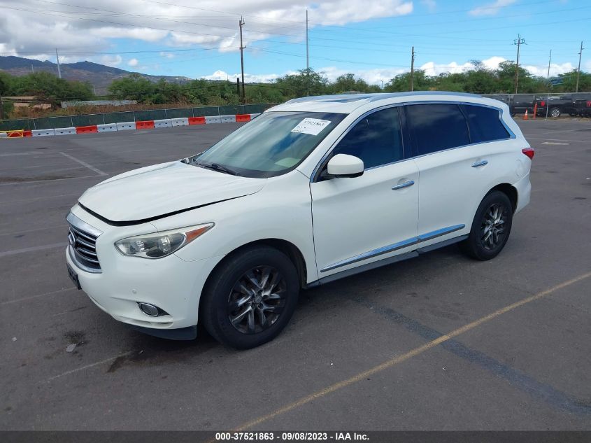 2013 INFINITI JX - 5N1AL0MM5DC307897