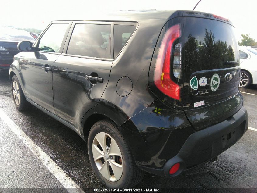 2014 KIA SOUL BASE - KNDJN2A27E7002540