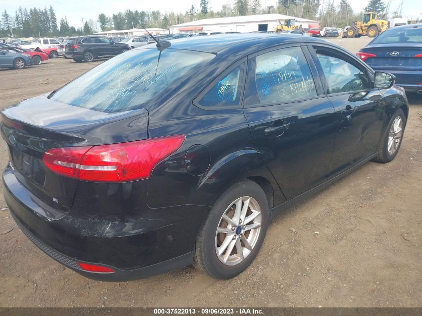 2016 FORD FOCUS SE - 1FADP3F22GL204370