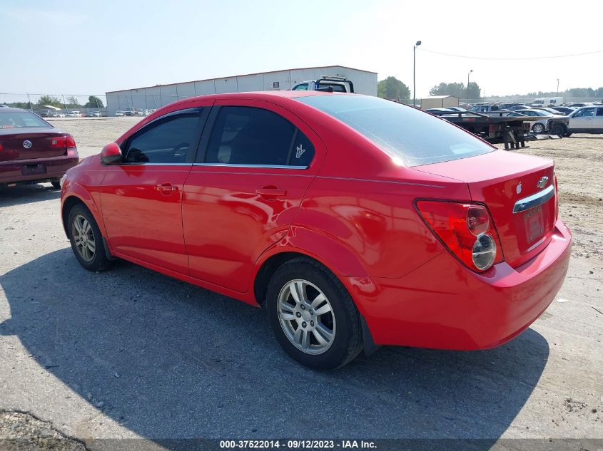 2014 CHEVROLET SONIC LT - 1G1JC5SH7E4222166
