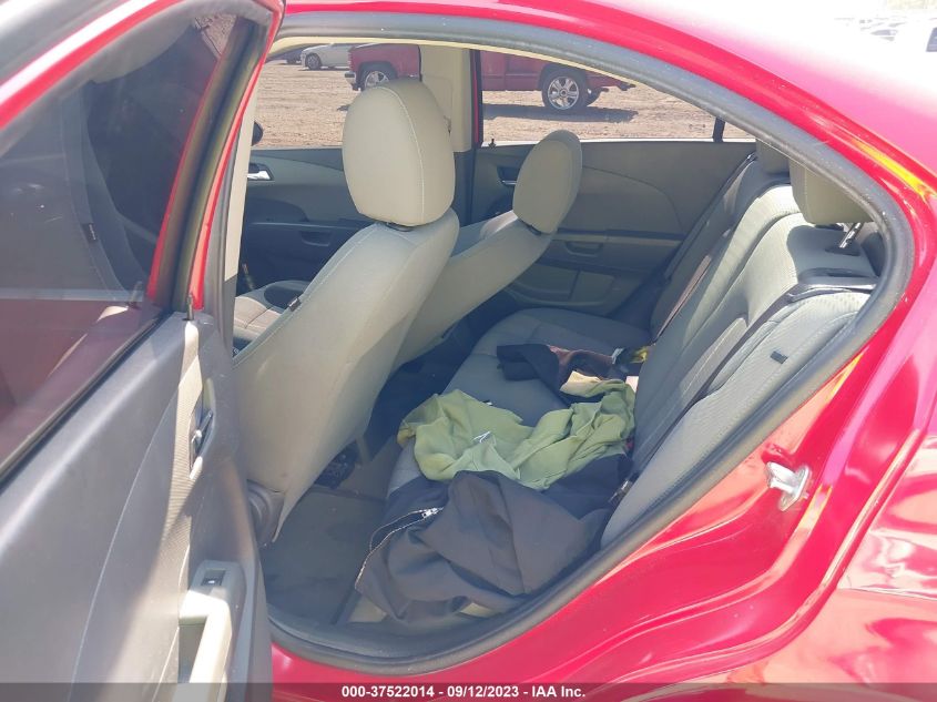 2014 CHEVROLET SONIC LT - 1G1JC5SH7E4222166
