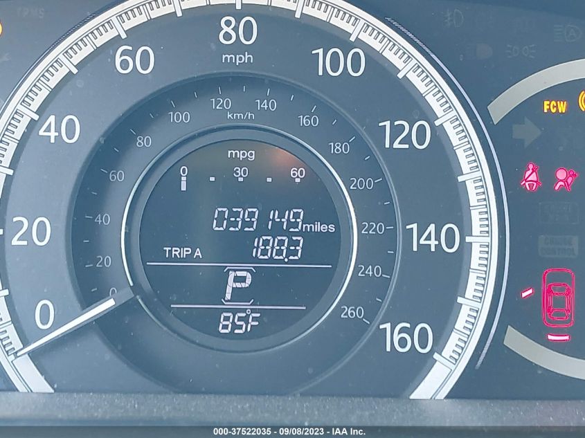2015 HONDA ACCORD SEDAN EX-L - 1HGCR2F85FA025248