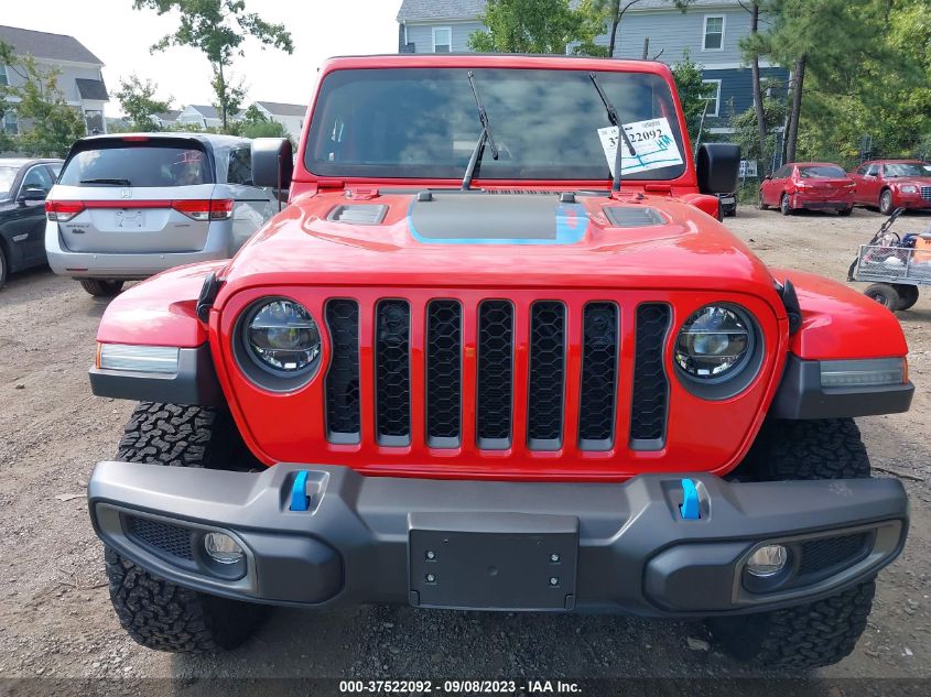2021 JEEP WRANGLER 4XE UNLIMITED RUBICON 1C4JJXR61MW800911