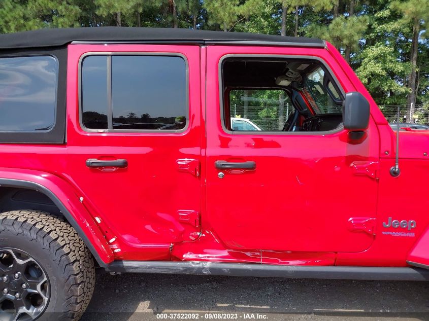 2021 JEEP WRANGLER 4XE UNLIMITED RUBICON 1C4JJXR61MW800911