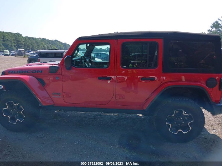 2021 JEEP WRANGLER 4XE UNLIMITED RUBICON 1C4JJXR61MW800911