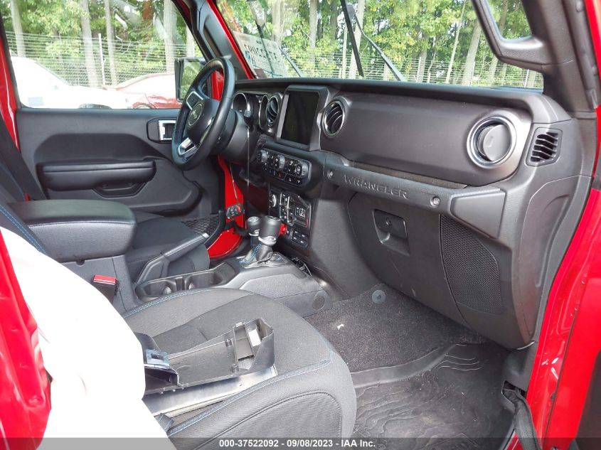 2021 JEEP WRANGLER 4XE UNLIMITED RUBICON 1C4JJXR61MW800911