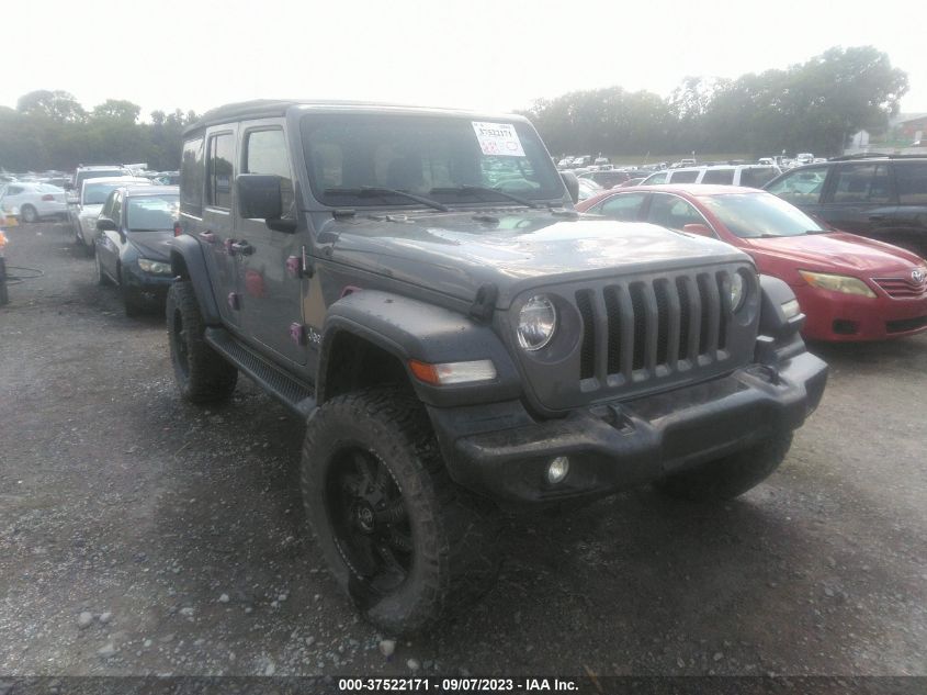 2018 JEEP WRANGLER UNLIMITED SPORT - 1C4HJXDN8JW199862