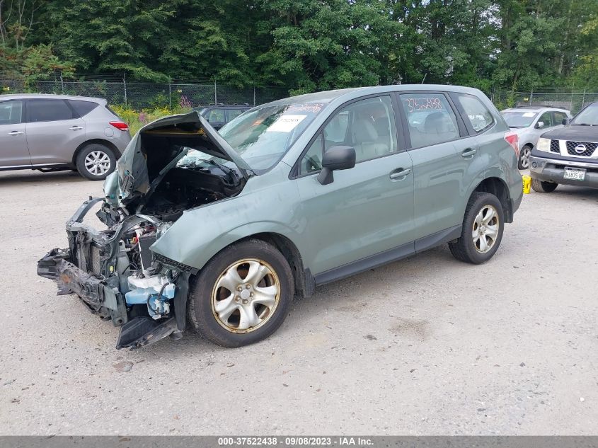 2014 SUBARU FORESTER 2.5I - JF2SJAAC7EH483548