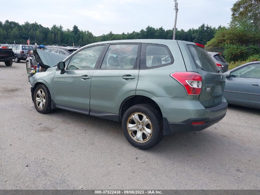 2014 SUBARU FORESTER 2.5I - JF2SJAAC7EH483548