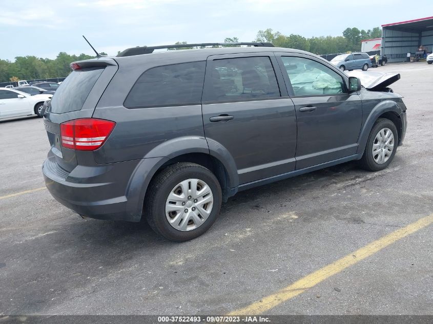 2017 DODGE JOURNEY SE - 3C4PDCAB9HT568508