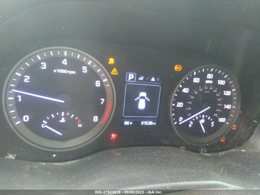 2016 HYUNDAI TUCSON ECO - KM8J3CA27GU167015