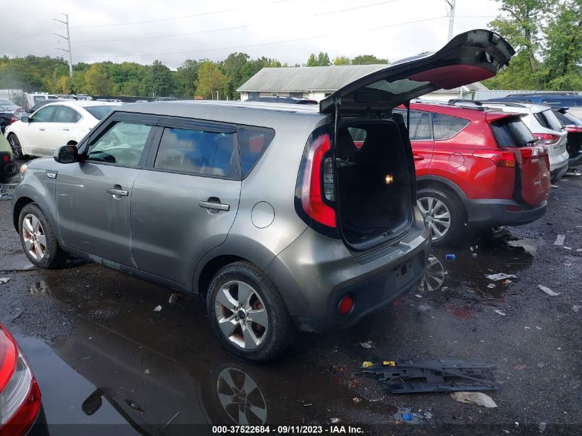 2019 KIA SOUL BASE - KNDJN2A26K7017235