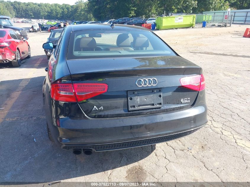 2015 AUDI A4 PREMIUM - WAUBFAFL3FN028558