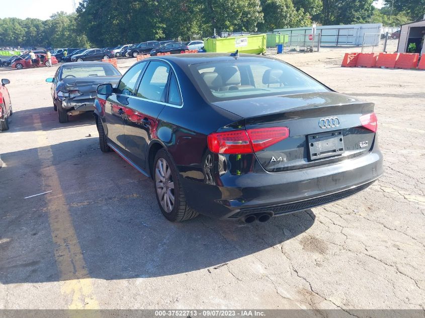 2015 AUDI A4 PREMIUM - WAUBFAFL3FN028558