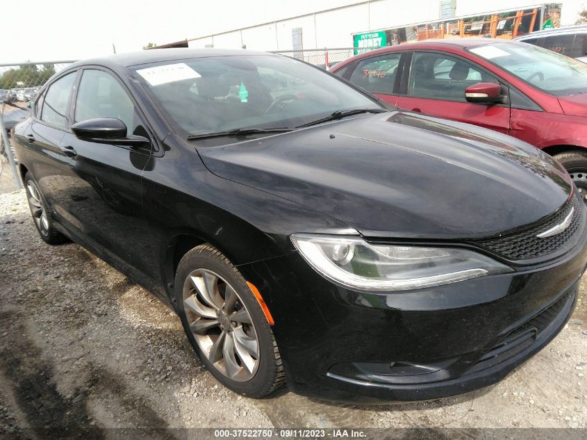 2015 CHRYSLER 200 S - 1C3CCCBB7FN626584