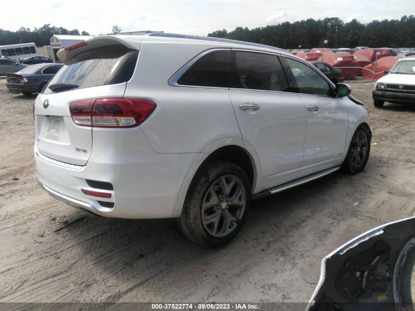 2016 KIA SORENTO SX - 5XYPKDA57GG101812