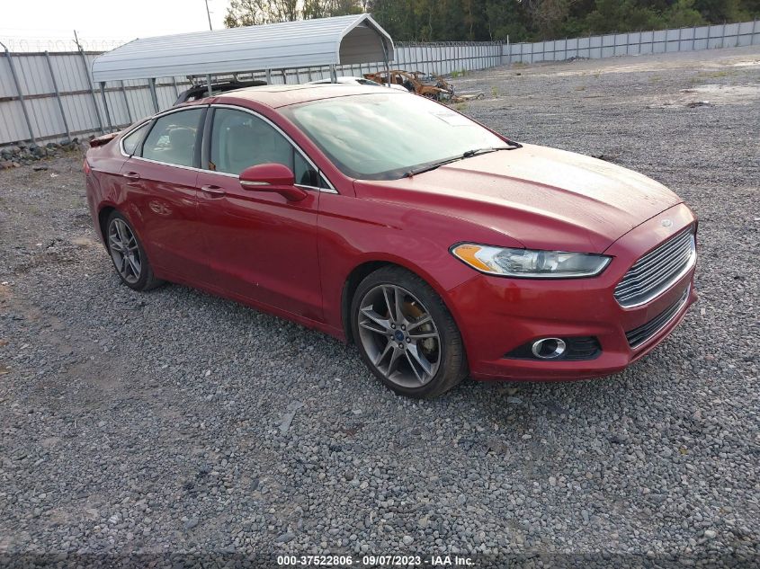 2016 FORD FUSION TITANIUM - 3FA6P0K93GR337313