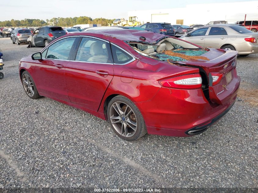 2016 FORD FUSION TITANIUM - 3FA6P0K93GR337313