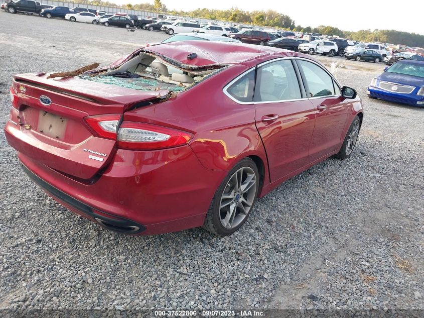 2016 FORD FUSION TITANIUM - 3FA6P0K93GR337313