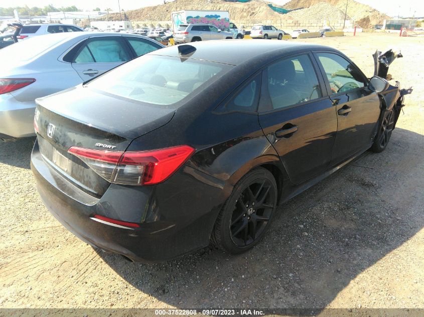 2HGFE2F5XNH565791 Honda Civic Sedan SPORT 4